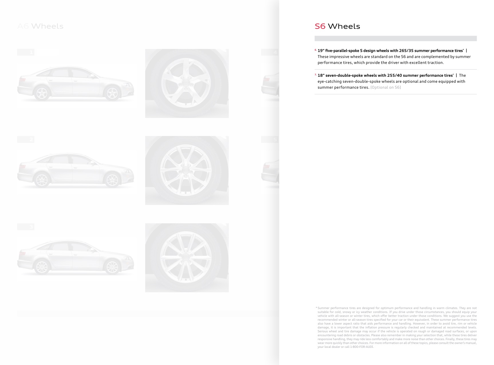 2011 Audi A6 Brochure Page 51